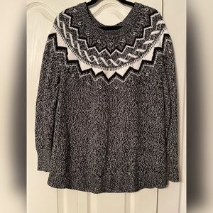 Old Navy fair isle sweater